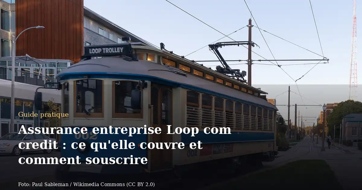 Assurance entreprise Loop com credit : ce qu'elle couvre et comment souscrire